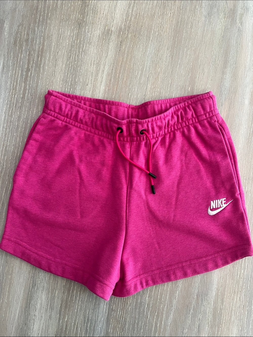 Nike Women's Hot Pink Athletic Drawstring Shorts NWT